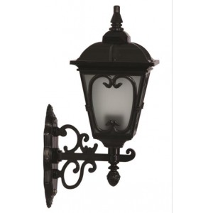 BLACK WALL GARDEN sconce 28 x 20 CM LOAD: 50 CM